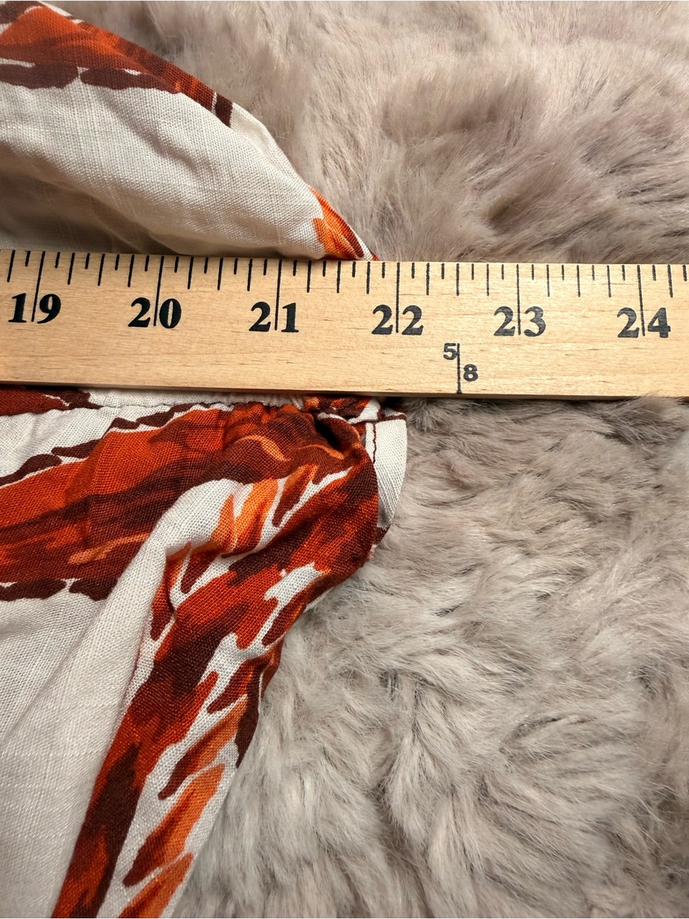 City Chic Talia Border Maxi Dress S 16 Tahitian Brown Orange Lion Plus Size New - Picture 5 of 8